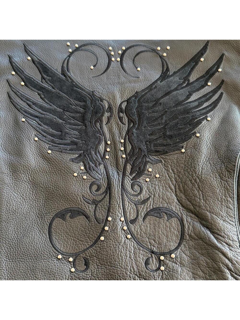 Milwaukee Leather moto biker vest size XL - Picture 2 of 6